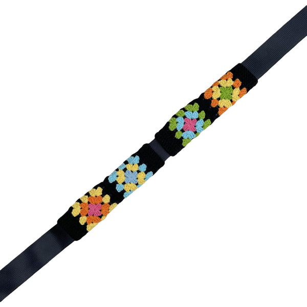 Handmade Crochet  Vintage Multicolor flower Steering Wheel Covers Universal 14-15 inch for Women and Men,New Car Gift,Handmade Gift