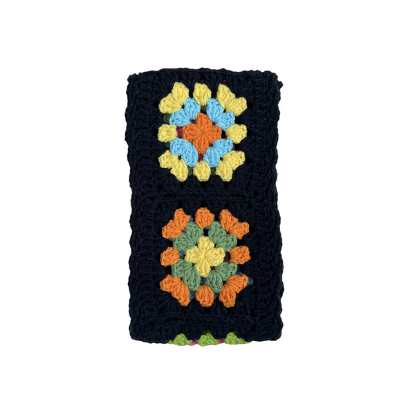 Handmade Crochet  Vintage Multicolor flower Steering Wheel Covers Universal 14-15 inch for Women and Men,New Car Gift,Handmade Gift