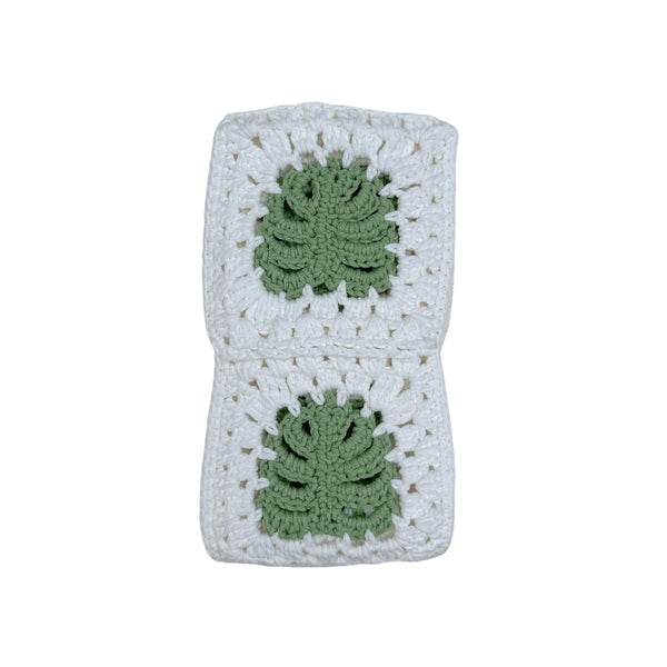 Handmade Crochet Monstera Steering Wheel Cover for Women Girl, Cute Colorful Flower Seat Belt Cover, Car Interior Accessories Decorations.