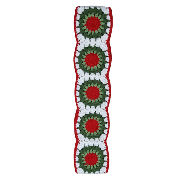 Handmade Crochet Christmas color Steering Wheel Cover for Women Girl, Cute Flower Seat Belt Cover, Car Interior Accessories Decorations,new car gift