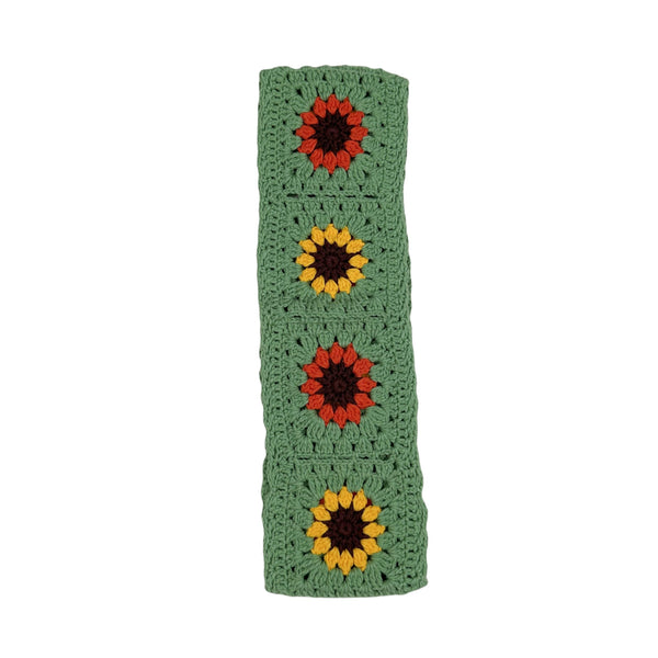 Handmade Crochet  Vintage Multicolor Sunflower Steering Wheel Covers Universal 14-15 inch for Women and Men,New Car Gift,Handmade Gift,Gift for her