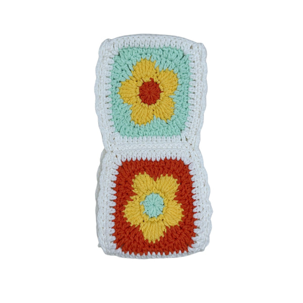 Handmade Crochet  Vintage Cute Multicolor flower Steering Wheel Covers Universal 14-15 inch for Women and Men,New Car Gift,Handmade Gift,Gift for her