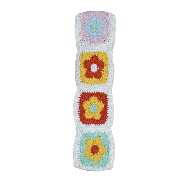 Handmade Crochet  Vintage Cute Multicolor flower Steering Wheel Covers Universal 14-15 inch for Women and Men,New Car Gift,Handmade Gift,Gift for her