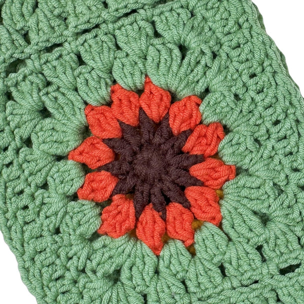 Handmade Crochet  Vintage Multicolor Sunflower Steering Wheel Covers Universal 14-15 inch for Women and Men,New Car Gift,Handmade Gift,Gift for her