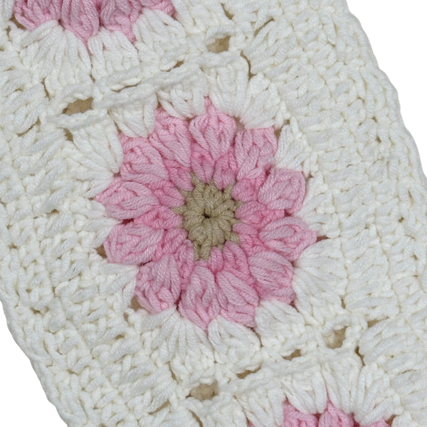 Handmade Crochet  Pink daisy flower Steering Wheel Covers Universal 14-15 inch for Women and Men,New Car Gift,Handmade Gift,Gift for her