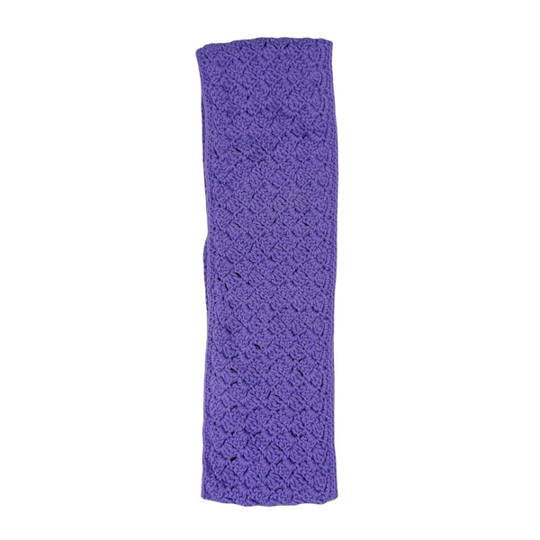 Handmade Crochet Purple Steering Wheel Cover for Women Girl, Cute Flower Seat Belt Cover, Car Interior Accessories Decorations.
