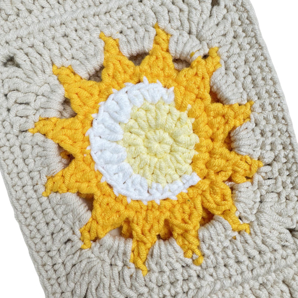 Handmade Crochet  Vintage Sun And Moon Steering Wheel Covers Universal 14-15 inch for Women and Men,New Car Gift,Handmade Gift,Gift for her
