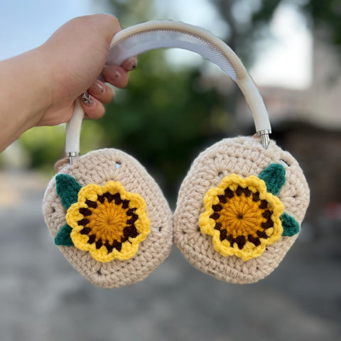 crochet handmade airpod max cover,bose headphone cover,sony xm5 accessories,sony xm4 cover,headphone accessories,Music Lovers,Handmade Gifts