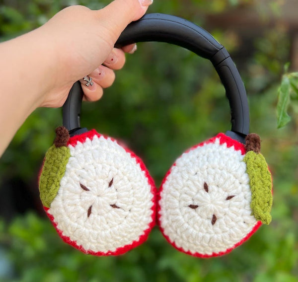 crochet handmade airpod max cover,bose headphone cover,sony xm5 accessories,sony xm4 cover,headphone accessories,Music Lovers,Handmade Gifts