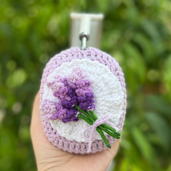 Crochet Lavender Headphone Cover,crochet airpod max cover,sony xm4,sony xm5,sony xm6,Music Lovers,Handmade Gifts,any headphone model