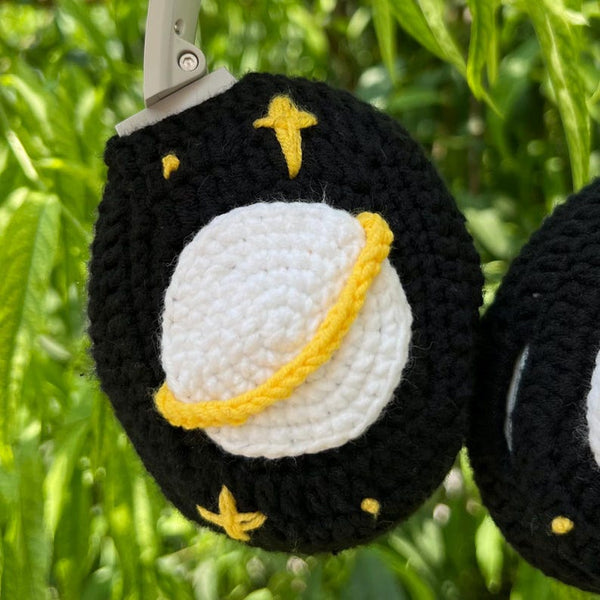 Bose qc 45 cover crochet solar system crochet,bose headphone cover,sony xm5 accessories,sony xm4 cover,sony xm6,Music Lovers,Handmade Gifts