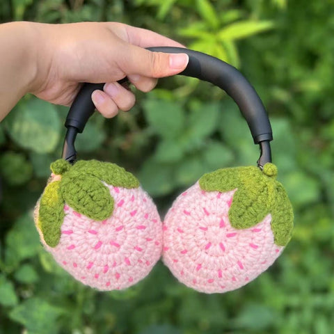 crochet handmade airpod max cover,bose headphone cover,sony xm6,sony xm5 accessories,sony xm4 cover,headphone accessories,Music Lovers.