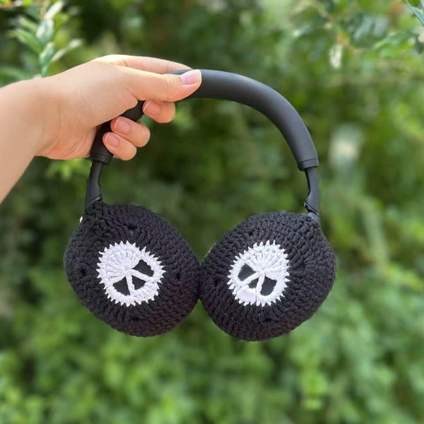 crochet handmade airpod max cover,bose headphone cover,sony xm6,sony xm5 accessories,sony xm4 cover,headphone accessories,Music Lovers.
