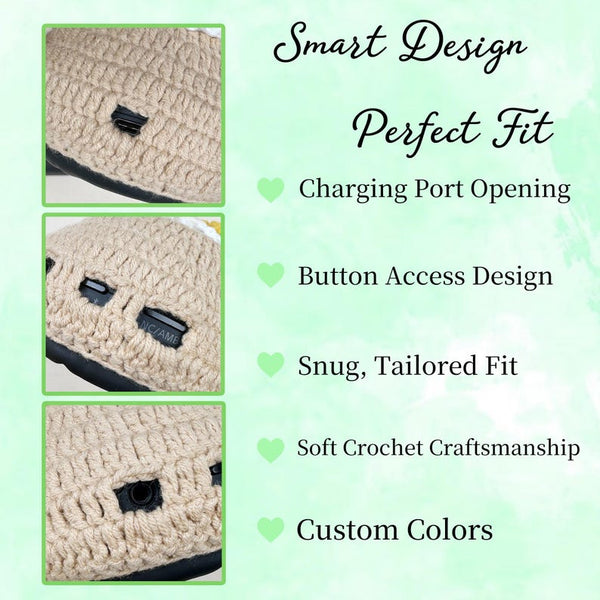 Sunflower bouquet sony xm5 accessories,crochet handmade airpod max cover,bose headphone cover,sony xm4 cover,headphone cover,Music Lovers