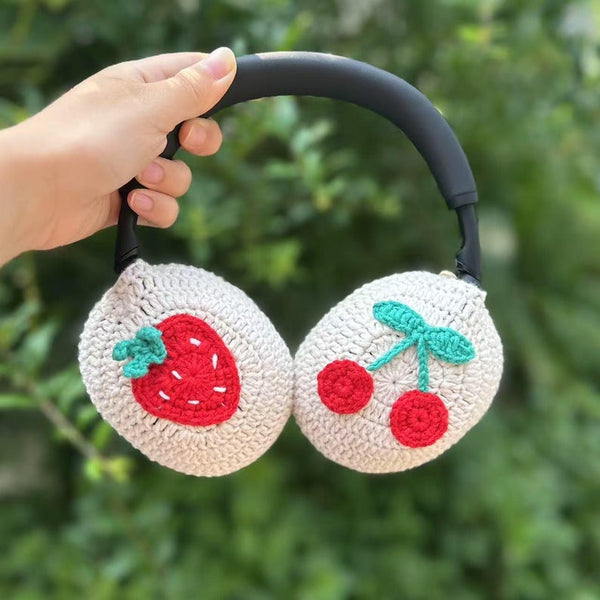 crochet handmade airpod max cover,bose headphone cover,sony xm6,sony xm5 accessories,sony xm4 cover,headphone accessories,Music Lovers.