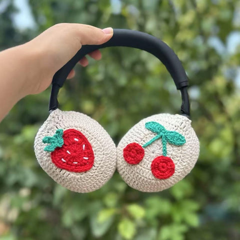crochet handmade airpod max cover,bose headphone cover,sony xm6,sony xm5 accessories,sony xm4 cover,headphone accessories,Music Lovers.