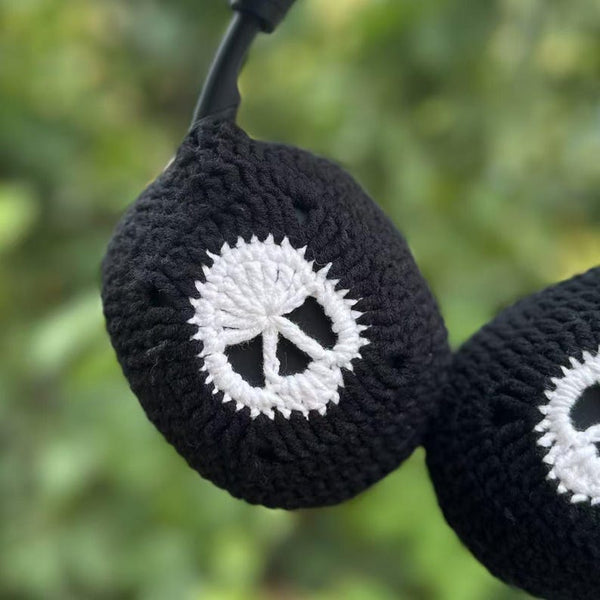 crochet handmade airpod max cover,bose headphone cover,sony xm6,sony xm5 accessories,sony xm4 cover,headphone accessories,Music Lovers.