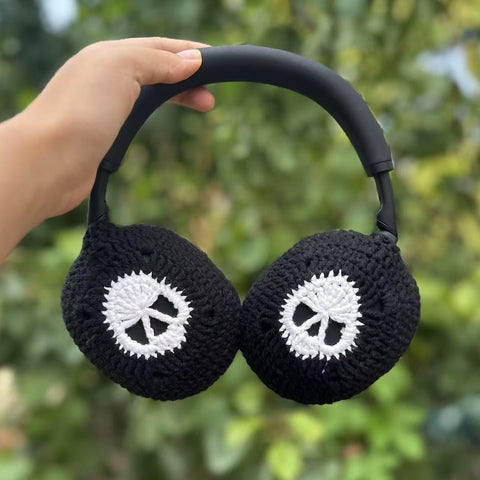 crochet handmade airpod max cover,bose headphone cover,sony xm6,sony xm5 accessories,sony xm4 cover,headphone accessories,Music Lovers.